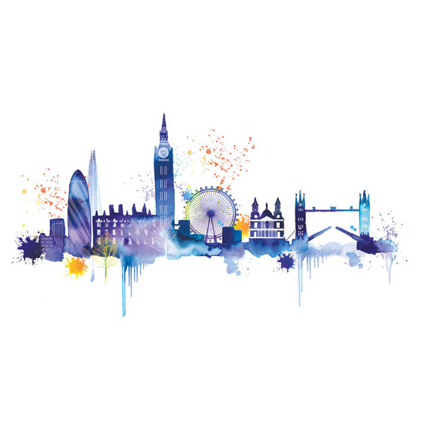 ave london skyline 39 by summer thornton watercolour christmas bar soap